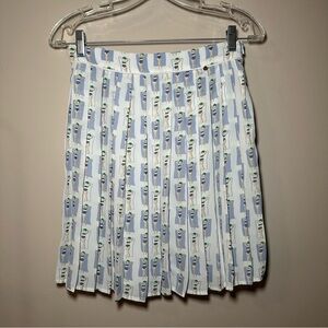 Anthropologie Harlyn Preppy Pleated Tennis Skirt Size Small
